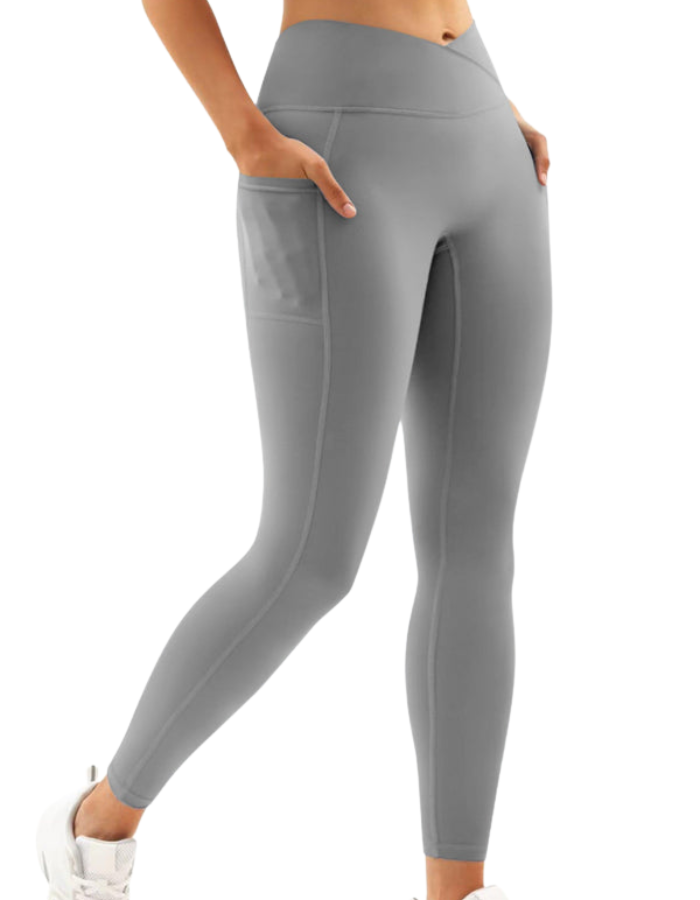 SHOPIQAT New Women's High Waist Hip Pocket Yoga Leggings - Premium from shopiqat - Just $6.950! Shop now at shopiqat